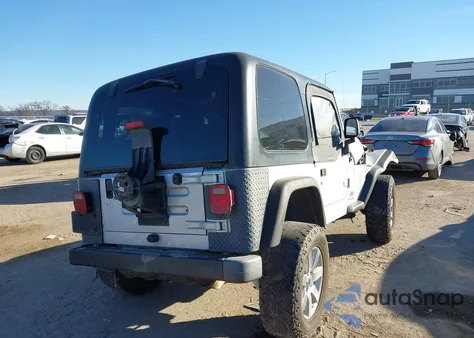 2004 Jeep Wrangler Se из США, поврежденный, VIN 1J4FA29144P746490
